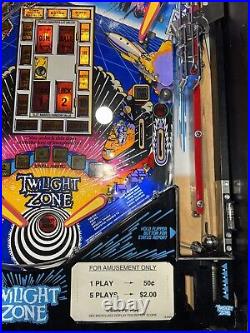 Twilight Zone Pinball Machine Bally 1993 LEDs Free Ship Orange County Pinballs Twilight Zone Pinball Machine Bally 1993 LEDs Free Ship Orange County Pinballs