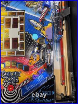 Twilight Zone Pinball Machine Bally 1993 LEDs Free Ship Orange County Pinballs