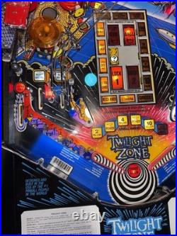 Twilight Zone Pinball Machine Bally 1993 LEDs Free Ship Orange County Pinballs