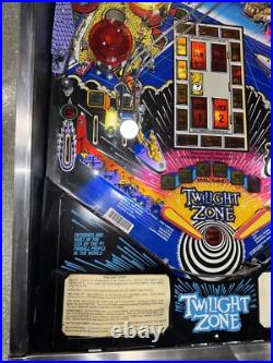 Twilight Zone Pinball Machine Bally 1993 LEDs Free Ship Orange County Pinballs Twilight Zone Pinball Machine Bally 1993 LEDs Free Ship Orange County Pinballs