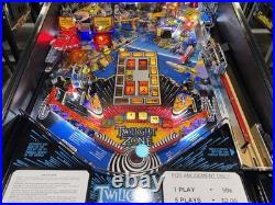Twilight Zone Pinball Machine Bally 1993 LEDs Free Ship Orange County Pinballs