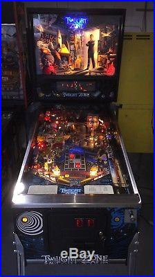 Twilight Zone Pinball Machine Bally Coin Op Arcade LEDs Pat Lawlor