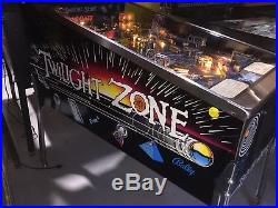 Twilight Zone Pinball Machine Bally Coin Op Arcade LEDs Pat Lawlor