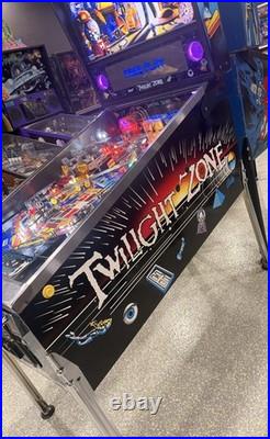 Twilight Zone Pinball Machine Bally LEDS Orange County Pinballs FREE SHIPPING