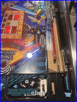 Twilight Zone Pinball Machine Bally LEDS Orange County Pinballs FREE SHIPPING