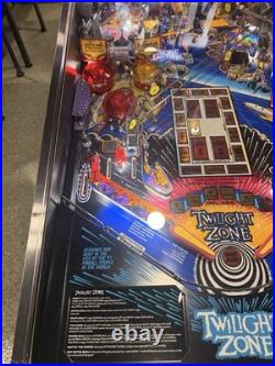 Twilight Zone Pinball Machine Bally LEDS Orange County Pinballs FREE SHIPPING