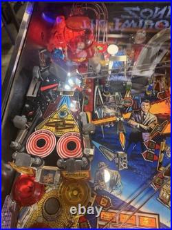 Twilight Zone Pinball Machine Bally LEDS Orange County Pinballs FREE SHIPPING