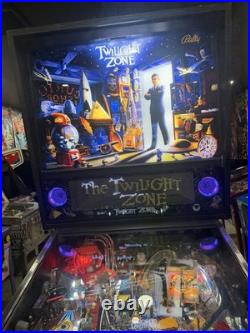 Twilight Zone Pinball Machine Bally LEDS Orange County Pinballs FREE SHIPPING