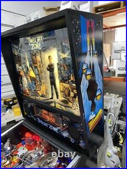 Twilight Zone Pinball Machine Bally LEDs Coin Op Fully Serviced Free Shipping