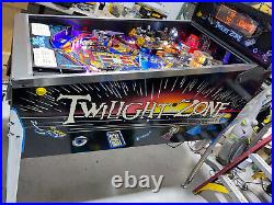 Twilight Zone Pinball Machine Bally LEDs Coin Op Fully Serviced Free Shipping