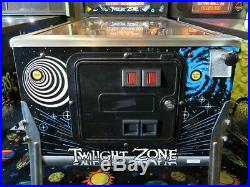 Twilight Zone Pinball Machine. South Florida. Bally