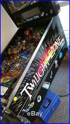 Twilight Zone pinball machine clean and maintained in home most of its life