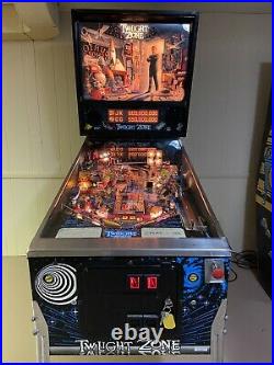 Twilight zone pinball machine