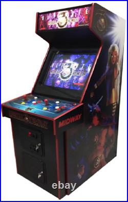 ULTIMATE MORTAL KOMBAT 3 ARCADE MACHINE by MIDWAY 1995 (Excellent Condition)
