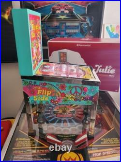 USED American Girl Doll Julie PINBALL MACHINE with Box Williams Stern Gottlieb