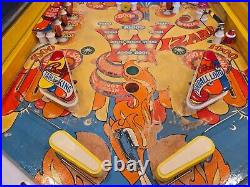 Unique Wizard! Pinball Machine (Bally) 1975 Completely Refurbished