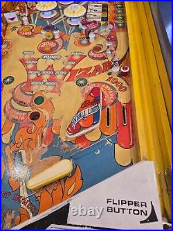 Unique Wizard! Pinball Machine (Bally) 1975 Completely Refurbished