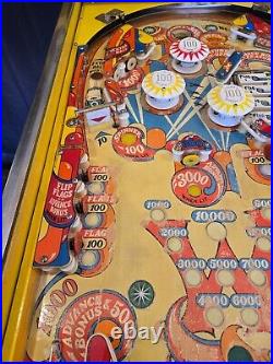 Unique Wizard! Pinball Machine (Bally) 1975 Completely Refurbished