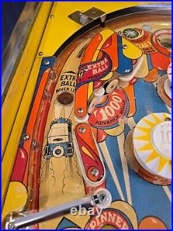 Unique Wizard! Pinball Machine (Bally) 1975 Completely Refurbished