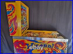 Unique Wizard! Pinball Machine (Bally) 1975 Completely Refurbished