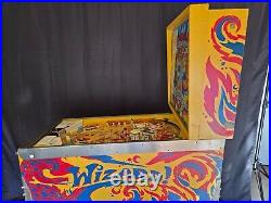 Unique Wizard! Pinball Machine (Bally) 1975 Completely Refurbished