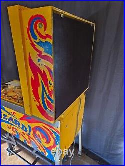 Unique Wizard! Pinball Machine (Bally) 1975 Completely Refurbished