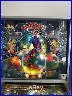 Used Embryon Pinball Machine (Bally 1980) great condition