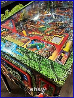 Used Godzilla Pro Pinball Machine by Stern Pinball withCustom Armor & Mods