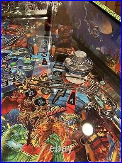 Used Godzilla Pro Pinball Machine by Stern Pinball withCustom Armor & Mods