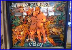 VINTAGE 1981 WILLIAMS JUNGLE LORD PINBALL MACHINE With MANUAL WORKS PERFECTLY