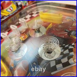 VINTAGE RARE 1988 80s Playtime Auto Race Pinball Machine Game Flipper WORKS