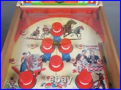 VINTAGE State Fair Strength Tester Pinball Machine Superior Toy Co (c. 1950s) VINTAGE State Fair Strength Tester Pinball Machine Superior Toy Co (c. 1950s)
