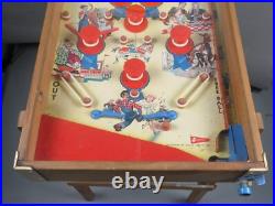 VINTAGE State Fair Strength Tester Pinball Machine Superior Toy Co (c. 1950s) VINTAGE State Fair Strength Tester Pinball Machine Superior Toy Co (c. 1950s)