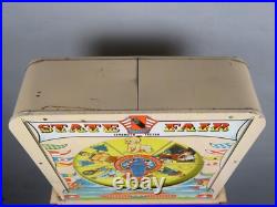 VINTAGE State Fair Strength Tester Pinball Machine Superior Toy Co (c. 1950s) VINTAGE State Fair Strength Tester Pinball Machine Superior Toy Co (c. 1950s)