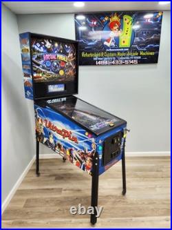 VIRTUAL PINBALL Arcade Game 32 LCD GREAT SHAP UPGRADED 65 TABLES