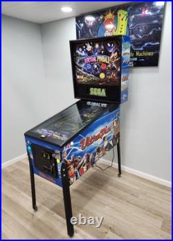 VIRTUAL PINBALL Arcade Game 32 LCD GREAT SHAP UPGRADED 65 TABLES