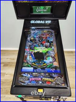 VIRTUAL PINBALL Arcade Game 32 LCD GREAT SHAP UPGRADED 65 TABLES