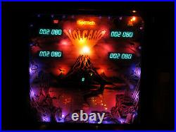 VOLCANO Pinball Machine GOTTLIEB 1981 (Custom LED & Excellent)