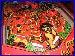 1981 gottlieb volcano pinball machine