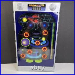 VTG 2002 Sharper Image Galaxy Pinball Game Light Up & Sound with Remote WORKS