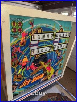 VTG Jet Spin Pinball Machine 1977 From Santa Cruz Wharf