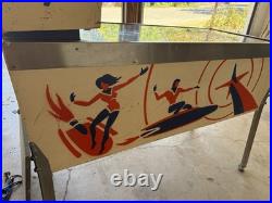 VTG Jet Spin Pinball Machine 1977 From Santa Cruz Wharf