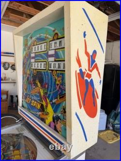 VTG Jet Spin Pinball Machine 1977 From Santa Cruz Wharf
