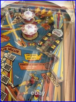 VTG Jet Spin Pinball Machine 1977 From Santa Cruz Wharf
