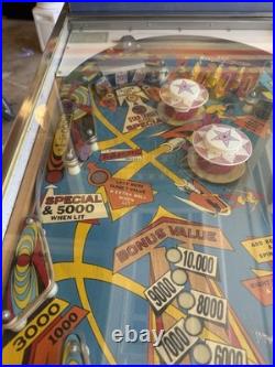 VTG Jet Spin Pinball Machine 1977 From Santa Cruz Wharf