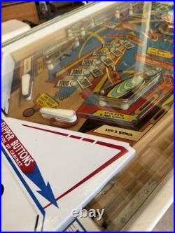 VTG Jet Spin Pinball Machine 1977 From Santa Cruz Wharf