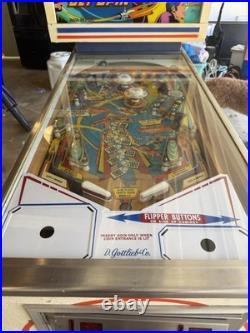 VTG Jet Spin Pinball Machine 1977 From Santa Cruz Wharf