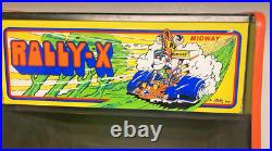 VTG RALLY X Original 1980 Arcade Game