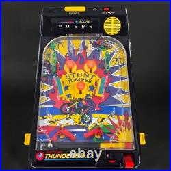 VTG TOMY Tabletop Pinball Machine Stunt Jumper Lights Sounds Vibration RETRO 70s