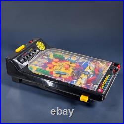 VTG TOMY Tabletop Pinball Machine Stunt Jumper Lights Sounds Vibration RETRO 70s